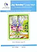 Набір для вишивання за нанесеною на канву схемою "Window vase (2)".  AIDA 14CT printed, 48*57 см, фото 3