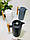 Термос «Лайнер» 1000 мл скляна колба пластиковий корпус утримання тепла до 12-24 годин сірий, фото 3