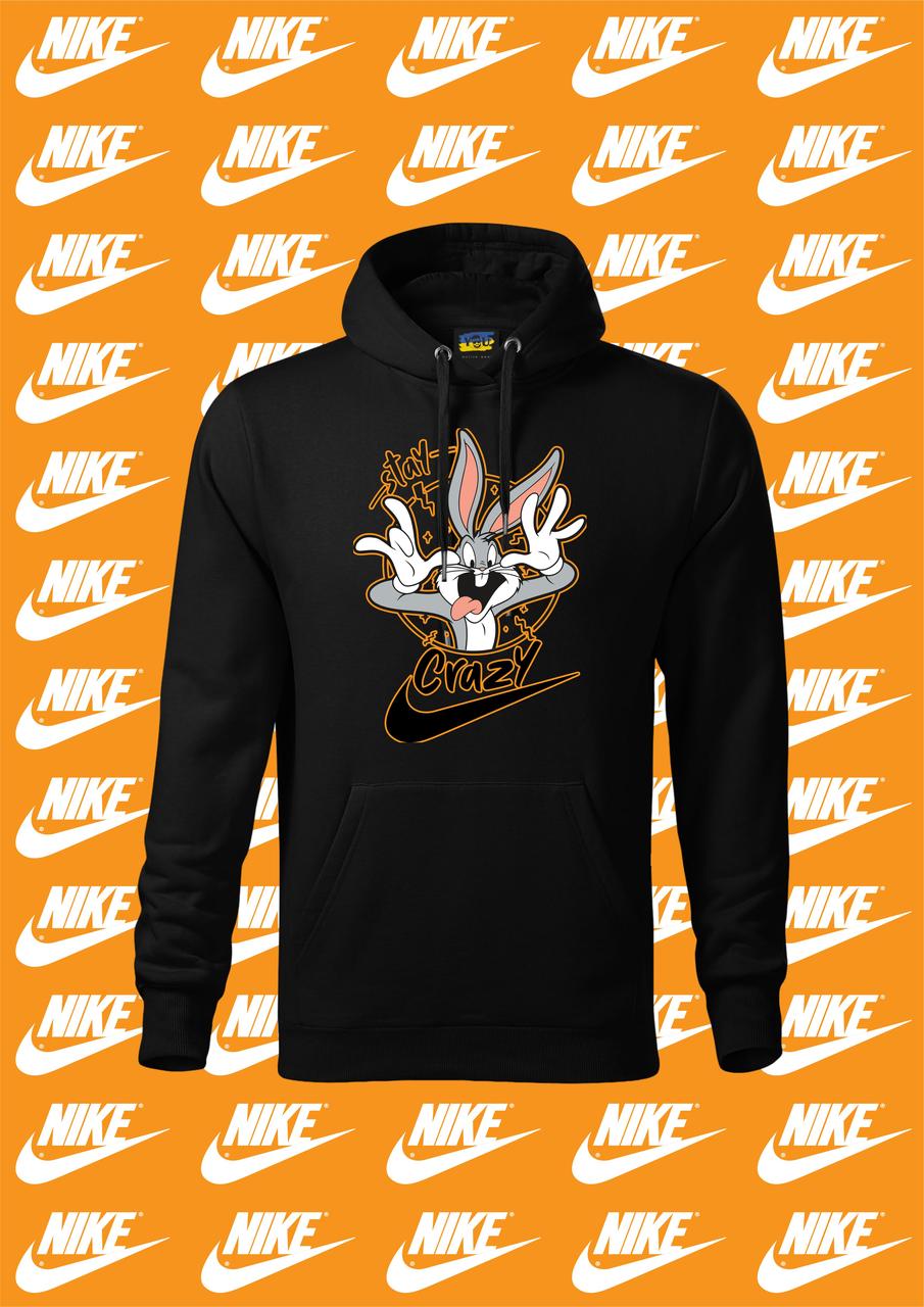 Худі YOUstyle Crazy Bugs Bunny 1109 Black