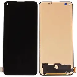 Дисплей Oppo A96 5G модуль у зборі (екран та сенсор) оригінал, чорний (OLED)