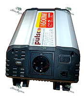 Інвертор Перетворювач напруги 24V 220V 1500W Мод. синусоїда