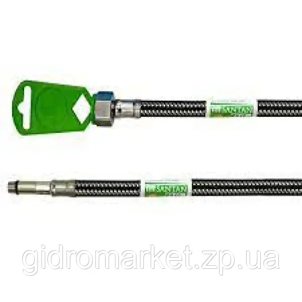 Гнучка підводка M10-120 см. Santan (шланги в неіржавкому обплетенні)