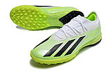 Бутси стоноги Adidas X Crazyfast.1 TF салатові, фото 8