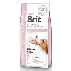 Brit VD Hypoallergenic Dog для собак з лососем 12 кг