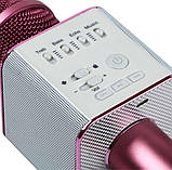 Караоке мікрофон Q9 в чохлі. Безпровідний, USB, MP3 iC227, фото 4