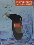 Алкотестер Digital Breath Alcohol Tester з мундштуками, персональний алкотестер iC227, фото 4