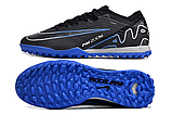 Стоноги Nike Air Zoom Mercurial Vapor 15 Elite TF black/blue, фото 6