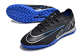 Стоноги Nike Air Zoom Mercurial Vapor 15 Elite TF black/blue, фото 6