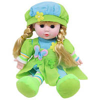 Лялька мяка, 29 см., зелена [tsi224451-TSI]