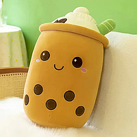 Мягкая игрушка-подушка Чай Bobba 50 см, 2 в 1 подушка-игрушка для сна, игрушка-антистресс,Оранжевый