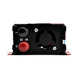 Інвертор перетворювач KC-1200D 12v-220v 1200W з LCD дисплеєм iC227, фото 5