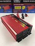 Перетворювач інвертор UKC KC-4000D 12v-220v 4000W iC227, фото 3
