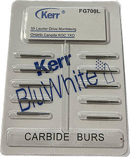 FG700L (010 мм) Бор твердосплавний, конус врізаний Kerr 1шт