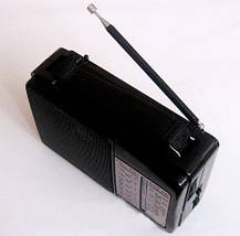 Радіоприймач всехвильовий Golon RX607AC колонка з аналоговим тюнером, фото 2