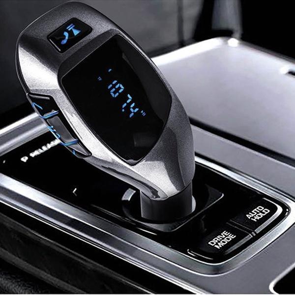 Автомобільний FM модулятор трансмітер Bluetooth HZ, H20BT c пультом iC227