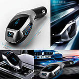 Автомобільний FM модулятор трансмітер Bluetooth HZ, H20BT c пультом iC227, фото 5