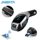 Автомобільний FM модулятор трансмітер Bluetooth HZ, H20BT c пультом iC227, фото 6