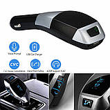 Автомобільний FM модулятор трансмітер Bluetooth HZ, H20BT c пультом iC227, фото 7