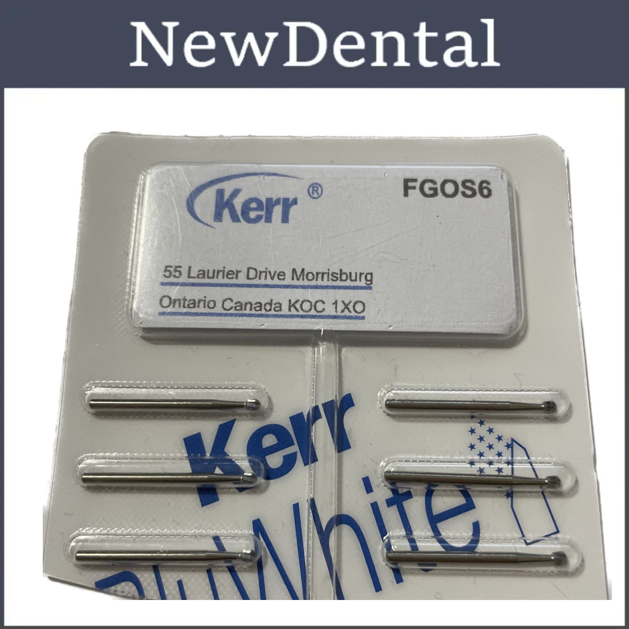 FGOS6 (018 мм) Бор твердосплавний, шаровидний Kerr 1шт