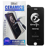 Защитная пленка Mletubl Ceramic для Apple iPhone 6 6S Black IS, код: 7436176