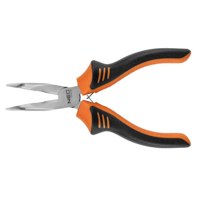 Плоскогубці Neo Tools подовжені вигнуті, 160 мм (01-254)