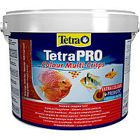 Сухой корм для аквариумных рыб Tetra в чипсах TetraPro Colour 10 л (для всех аквариумных рыб) d