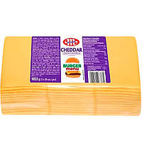 Сир плавленний Чеддер Mlekovita Cheddar, 1033 г. ( 84 слайси)