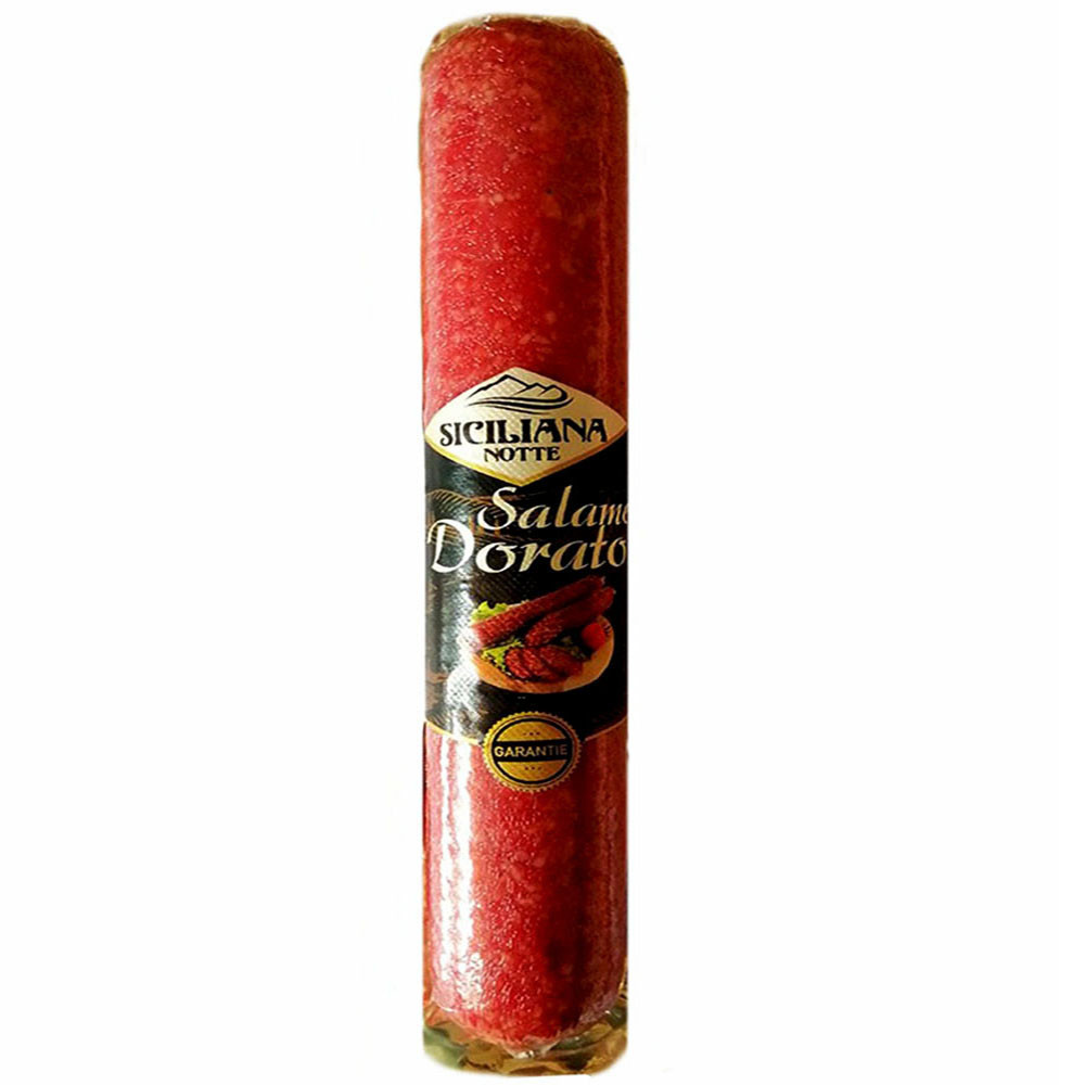 Ковбаса Салямі Siciliana Notte, Salame Dorato, 300г