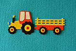 "Маленький фермер" з фетру на липучках до розвивального набору Wonderwall® "Ферма", 14 елементів, фото 3