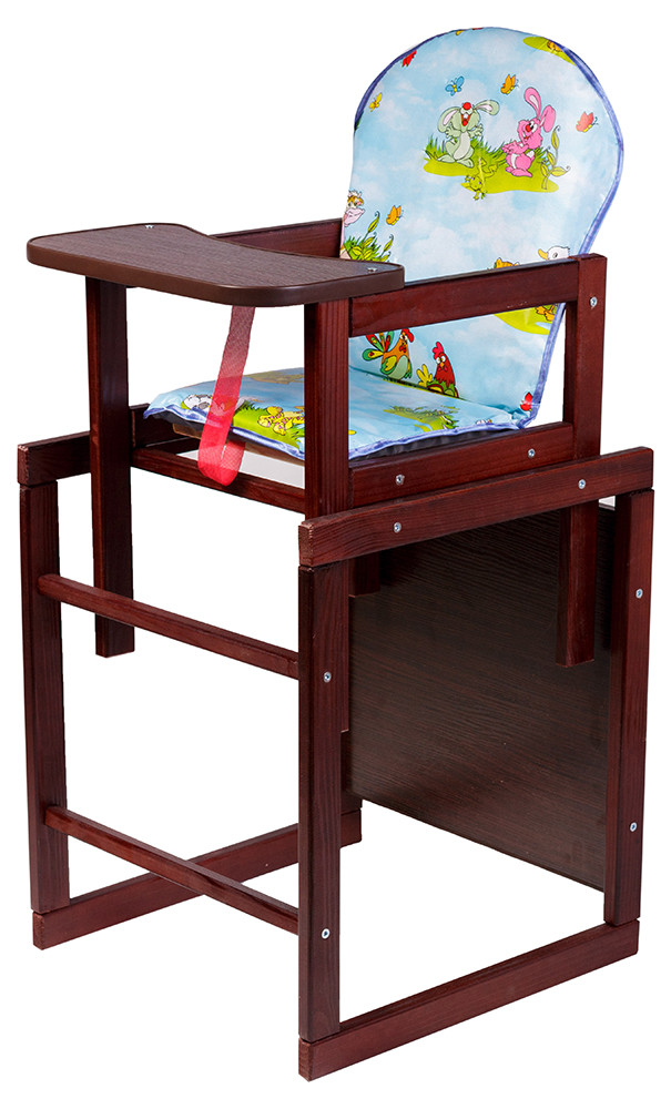 Стільчик-трансформер Наталка Зайчик-22 темний блакитний хатні тварини