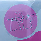 Сушарка на батареї для білизни 7 метрів Daria feniks, фото 4