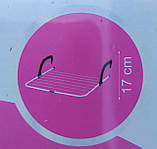 Сушарка на батареї для білизни 7 метрів Daria feniks, фото 6