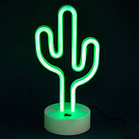 Ночной светильник Neon lamp series Ночник Cactus