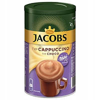 Капучіно + Гарячий шоколад JACOBS+MILKA, typ CAPPUCCINO + typ CHOCO (банка), 500 г