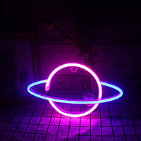 Ночной светильник Neon lamp series Ночник Jupiter Pink