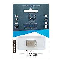 Флеш память TG USB 2.0 16GB Metal 105 Steel BX, код: 7698369