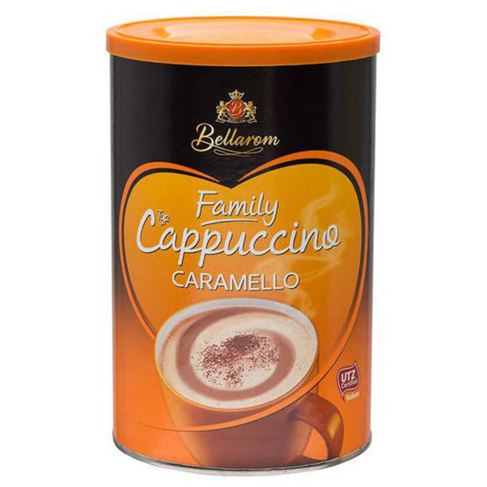 Капучіно Bellarom Family CAPPUCCINO CARAMEL FLAVOUR, 500 г - фото 1 - id-p2007679314