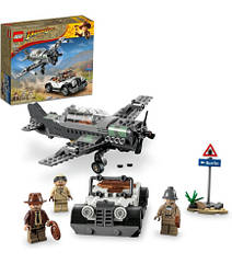 Конструктор Лего Індіана Джонс Преспання на винищувачі LEGO Indiana Jones Fighter Plane Chase 77012