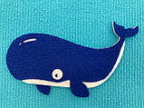 "Морські тварини", іграшки з фетру на липучках до набору Wonderwall® "Океан", 9 елементів, фото 7