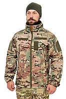 Демісезонна тактична куртка WinTac Soft Shell STALKER мультикам