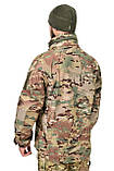 Демісезонна тактична куртка WinTac Soft Shell STALKER мультикам, фото 3
