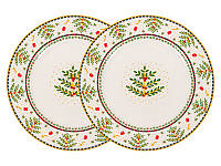 Набор тарелок Lefard Рождественская коллекция 19 см 2 шт 1924-821