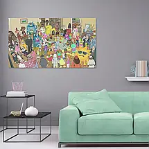 Плакат "Рік та Морті, Параноя, Rick and Morty", 34×60см, фото 2