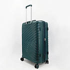 Валіза дорожня 3 в 1 трійка на колесах поліпропілен у різних кольорах Cans Персикова, фото 3