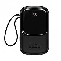 Power Bank Baseus (PPQD0401) Qpow Pro Digital Display Fast Charge 20000mAh 22.5W Black