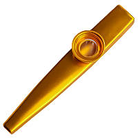 Музыкальный инструмент Kazoo реабилитационное оборудование тренировка мышц рта казу Gold "Lv"