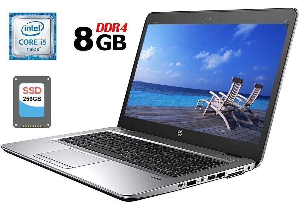 Ноутбук Б-клас HP EliteBook 840 G3/ 14" (1920x1080)/ Core i5-6300U/ 8 GB RAM/ 256 GB SSD/ HD 520