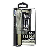 АЗУ Momax Top (UC2D) Car Charger (2 USB/4.8 A) Black Gold