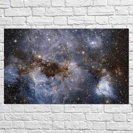 Плакат "Велика Магелланова Хмара, галактика, Large Magellanic Cloud", 36×60см, фото 2