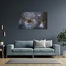 Плакат "Велика Магелланова Хмара, галактика, Large Magellanic Cloud", 36×60см, фото 3